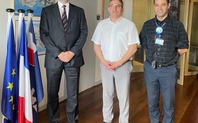 La délégation UATS-Unsa reçue par Charles GIUSTI, Administrateur supérieur des TAAF